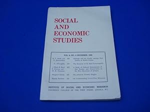 Social and economic studies. Vol. 8 N°4