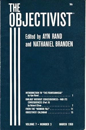 The Objectivist Vol 7, No. 3, March 1968