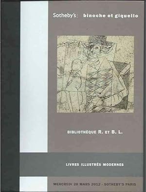 Bibliotheque R. et B.L. __Livres Illustres Modernes