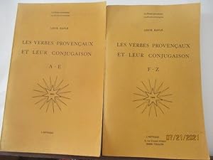 Les verbes provençaux et leur conjugaison - Complet en 2 volumes de Louis Bayle