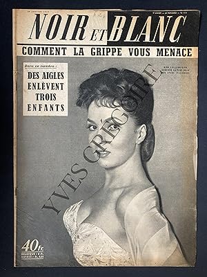 NOIR ET BLANC-N°414-28 JANVIER 1953-GINA LOLLOBRIGIDA