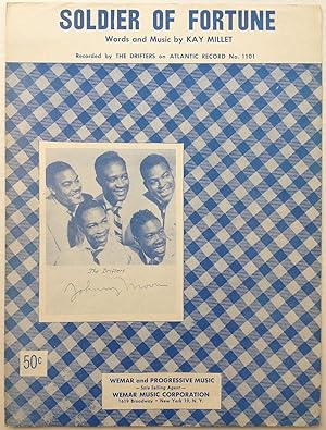 Signed Sheet Music -- "Soldier of Fortune"
