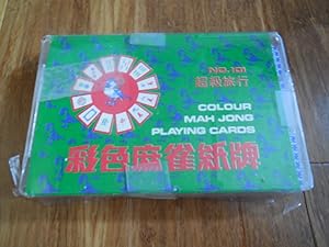 Colour Mah Jong Playing Cards (No. 101)