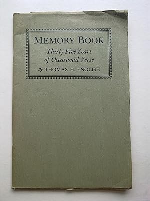 Memory Book - Thirty-Five Years Of Occasional Verse