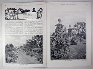 Original Issue of Country Life Magazine Dated July 15th 1899, with a Main Feature on Bulwick Hall...