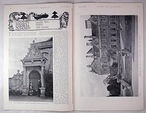 Original Issue of Country Life Magazine Dated January 27th 1900, with a Main Feature on Lilford H...