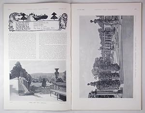Original Issue of Country Life Magazine Dated June 30th 1900, with a Main Feature on Chatsworth H...