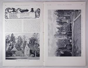 Original Issue of Country Life Magazine Dated December 1st 1900, with a Main Feature on Lypiatt P...