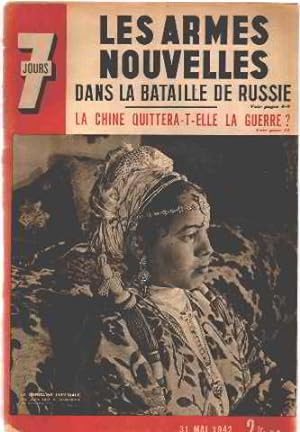 Revue 7 jours / 31 mai 1942 / photo de couverture une jeune fille de marrakech