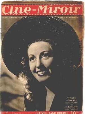 Cine miroir n° 860 / 14 octobre 1947 / photo de couverture vivane romance