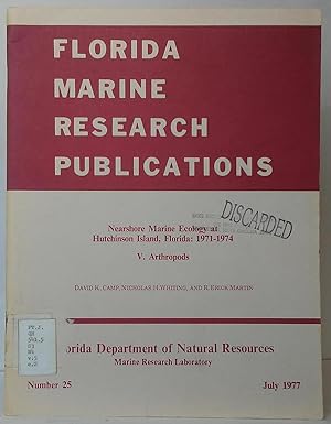 Florida Marine Research Publications, Number 25 - Nearshore Marine Ecology at Hutchinson Island, ...