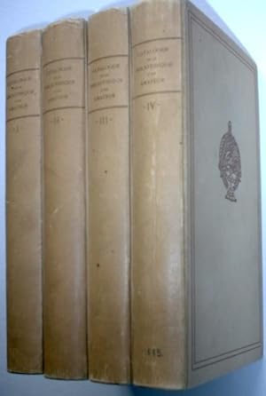 Catalogue de la Bibliotheque d'un Amateur, avec Notes Bibliographiques, Critiques et Litteraires,...