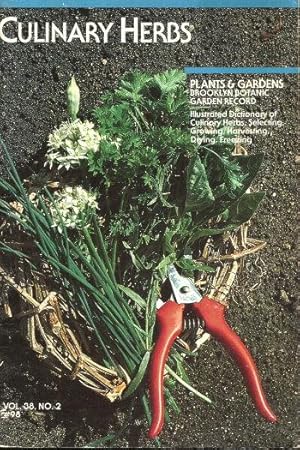 PLANTS & GARDENS - Brooklyn Botanic Garden Record : Vol. 38, No. 2 #98 CULINARY HERBS - Illustrat...