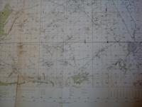 Carte De France Entoilée , ST OMER . Section Sheet 27° S.E., de La 1° Guerre Mondiale ( Map of Fr...