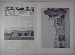 Original Issue of Country Life Magazine Dated May 7th 1898 with a Main Feature on Apethorpe in No...