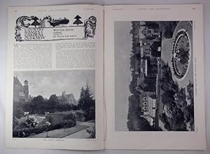 Original Issue of Country Life Magazine Dated October 22nd 1898 with a Main Feature on Wotton Hou...