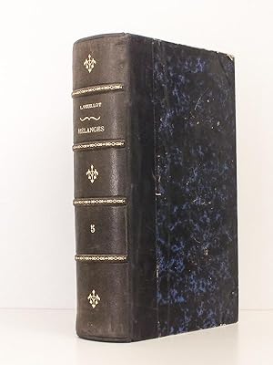 Mélanges religieux, historiques, politiques et littéraires - Tome V ( 5 ) ( 1849 - 1851 )