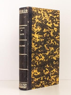 Oeuvres de C. A. Tacite - Nouvel Index , Manuscrits de Tacite - éditions princeps , Bibliographie...