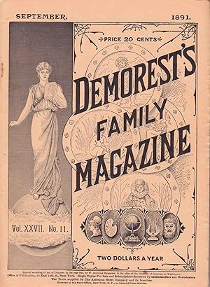 DEMOREST'S FAMILY MAGAZINE SEPTEMBER 1891 VOL. XXVII, NO. 11