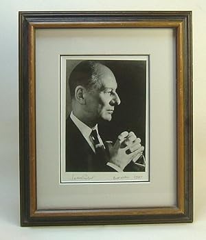 Autographed Portrait Photograph Display
