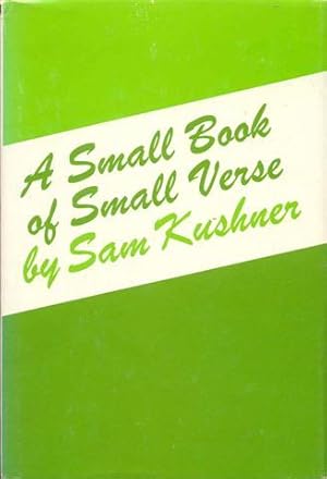 A Small Book of Small Verse