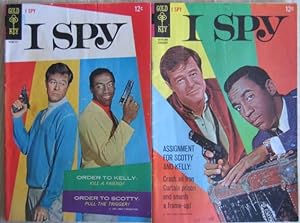 I Spy , #3 1967, #4 1968, -two Comic Book issues of "I Spy" - with TV Tie-In starring Robert Culp...