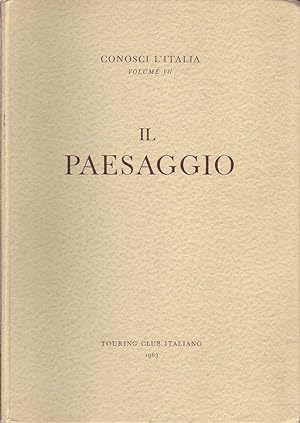 Conosci l'Italia Volume VII: Il Paesaggio