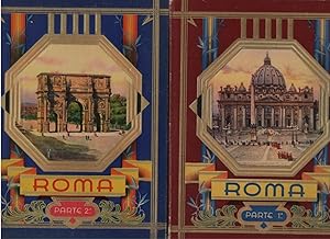 Roma: Parte 1 & 2 [Rome, 2 Volume Set of Large B/W Photos]
