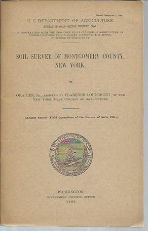 Soil Survey of Montgomery County, New York (1909)