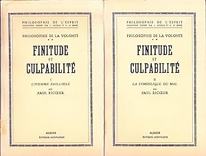 Finitude et Culpabilité ( 2 VOLUMES )