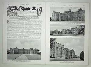 Original Issue of Country Life Magazine Dated August 27th 1932, with a Main Feature on Burton Con...
