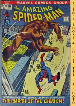 Marvel The Amazing Spider-Man: The Birth Of The Gibbon! - Vol. 1 No. 110 July 1972