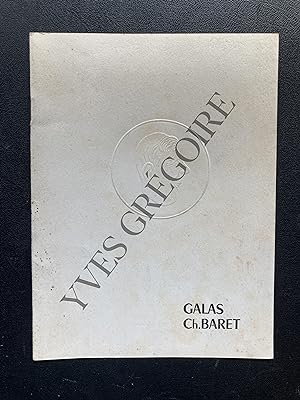 ADORABLE JULIA-PROGRAMME GALAS CH. BARET-SAISON 1957-58