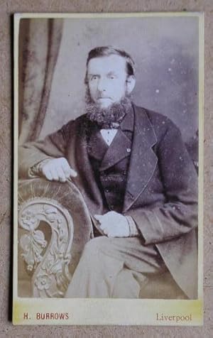 Carte De Visite Photograph: Portrait of a Bearded Gentleman.