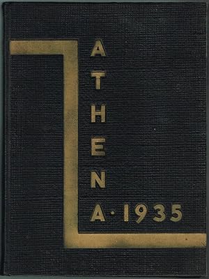 THE ATHENA 1935:A GRAPHIC RECORD OF THE YEAR AT OHIO UNIVERSITY, ATHENS, OHIO (YEARBOOK)