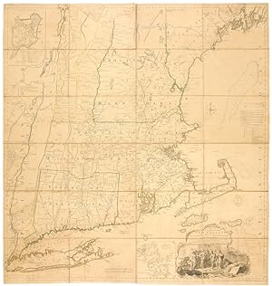 A Map of the most Inhabited part of New England containing the Provinces of Massachusets [sic.] B...