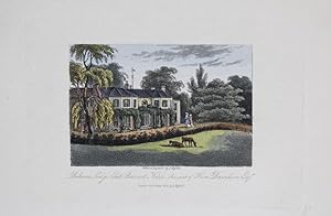 A Single Original Miniature Antique Hand Coloured Aquatint Engraving By J Hassell Illustrating Bo...