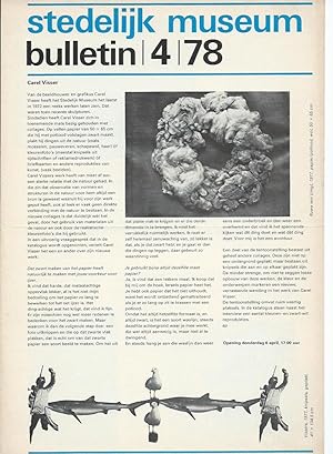 Stedelijk Museum Bulletin 4/78