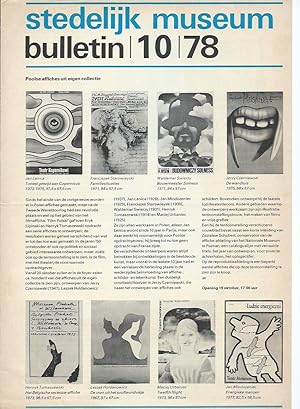 Stedelijk Museum Bulletin 10/78