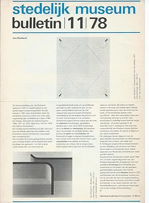 Stedelijk Museum Bulletin 11/78