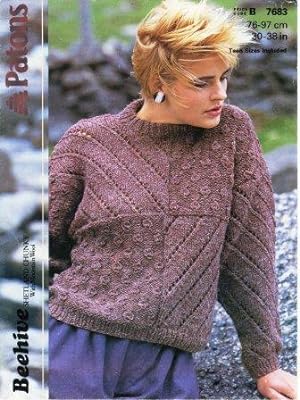 Cropped quartered sweater