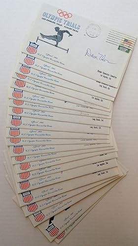 21 Autographed First Day Covers