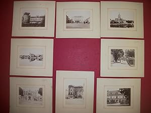 8 PHOTOGRAPHIES ORIGINALES DE LAVAL EN MAYENNE. 1. Banque de France. 2. Château Neuf. 3. Notre-Da...