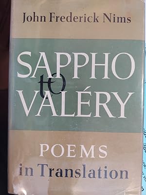 Sappho to Valéry: Poems in Translation