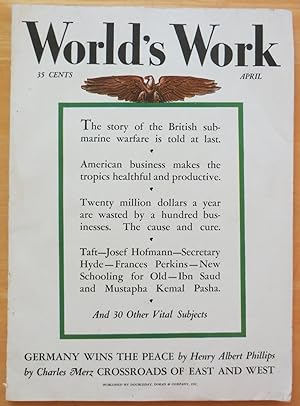 World's Work: A Monthly Magazine, April 1930