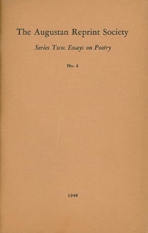Series Two: Essays On Poetry No. 4: A Full Enquiry into the True Nature of Pastoral (1717)