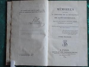 Mémoires pour servir à lhistoire de la révolution de Saint-Domingue