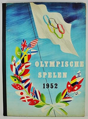 Olympische Spelen 1952 (Olympic Games 1952) - Complete with ALL 80 hand-tipped b&w images present
