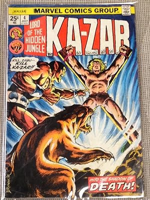Ka-Zar, Lord of the Hidden Jungle #4