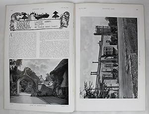 Original Issue of Country Life Magazine Dated February 7th 1903, with a Main Feature on Lacock Ab...